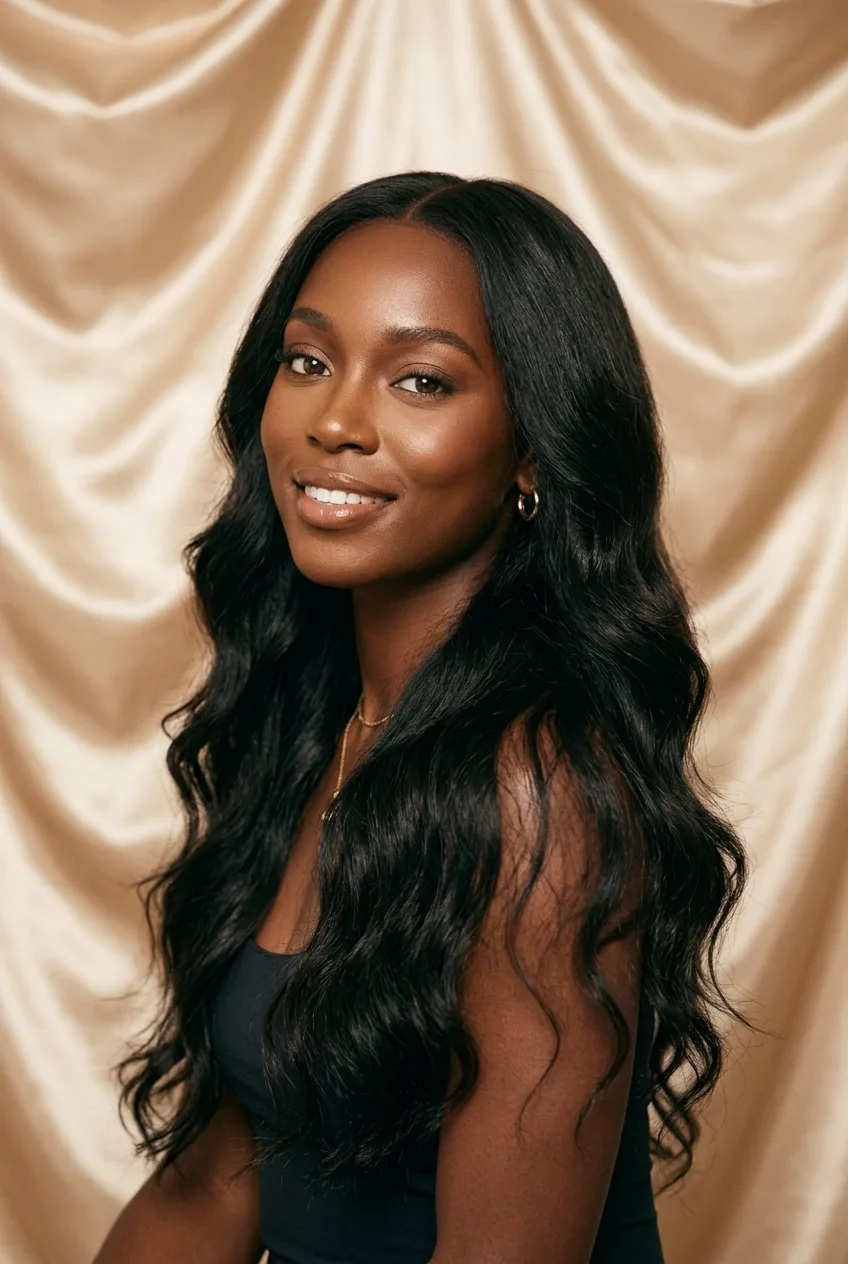 Body Wave Glueless Wig – 1B